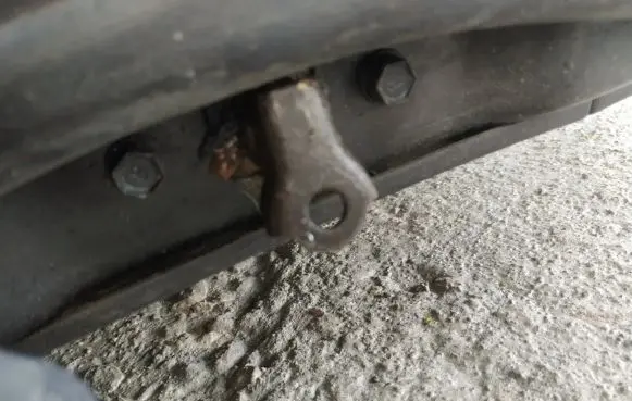 Hyundai Sonata Front door check strap stopper 