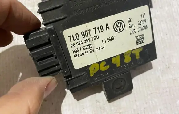 Audi Q7 4L ESP acceleration yaw rate sensor 7h0907652a