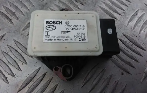 Subaru Legacy ESP acceleration yaw rate sensor 27542AG012 0265005716