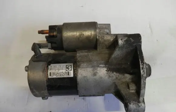 Peugeot 307 Starter motor 9656317680