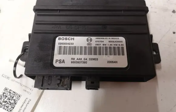 Citroen C4 Grand Picasso Parking PDC control unit/module 9663937380 23054H 0263004233