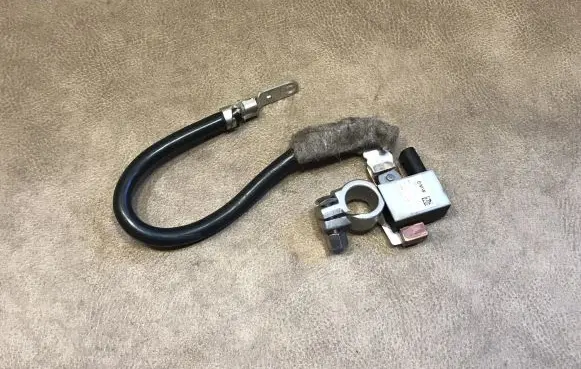 BMW 5 F10 F11 Negative earth cable (battery) 7631108