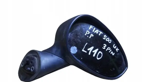 Fiat 500 Front door electric wing mirror 