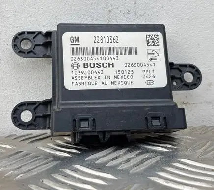 Opel Astra J Parking PDC control unit/module 22810362 1039J00443 0263004541