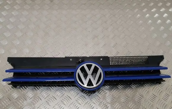 Volkswagen Golf IV Front bumper upper radiator grill 1J0853655 1J0853651F
