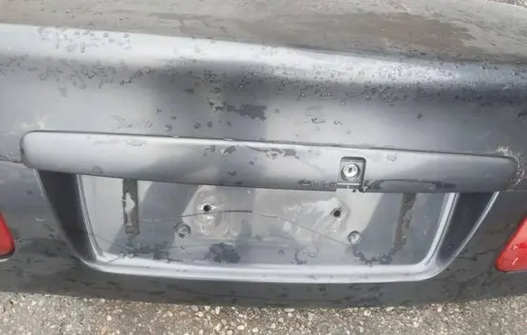 Volvo S70 V70 V70 XC Trunk door license plate light bar 