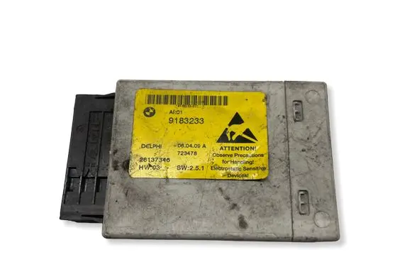 BMW 5 E60 E61 Center console control module 9183233 723478 28137346