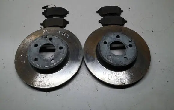 Mercedes-Benz C W204 Brake discs and calipers set 