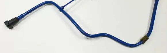 Mercedes-Benz E W212 Fuel return line/hose A2124701564