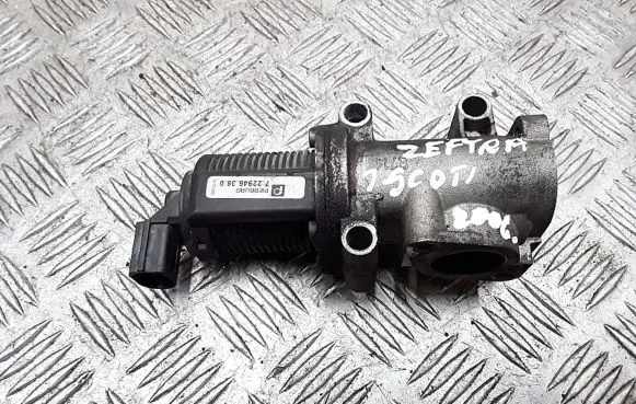Opel Zafira B EGR valve cooler 722946380