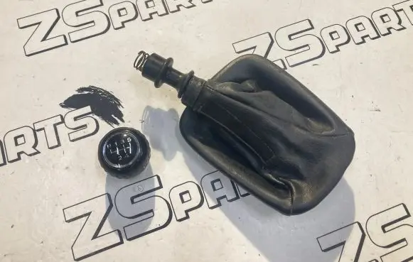 KIA Cerato Gear lever shifter trim leather/knob