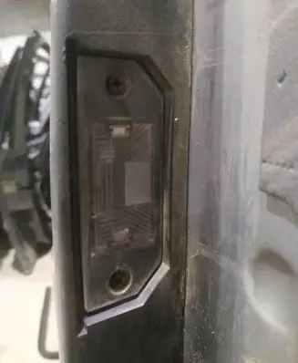 Ford Focus Number plate light 