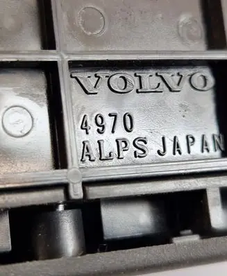 Volvo S80 Hand parking brake switch 31334637