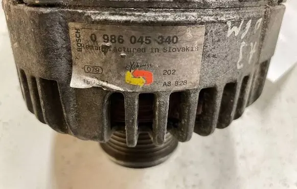Audi A3 S3 8P Generator/alternator 0986045340 190371
