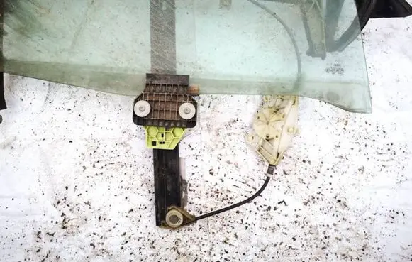 Audi A4 S4 B6 8E 8H Sliding door window regulator with motor