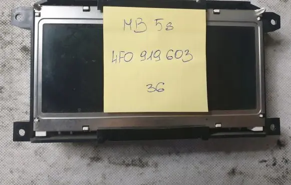 Audi A6 S6 C6 4F Screen/display/small screen 4F0919603