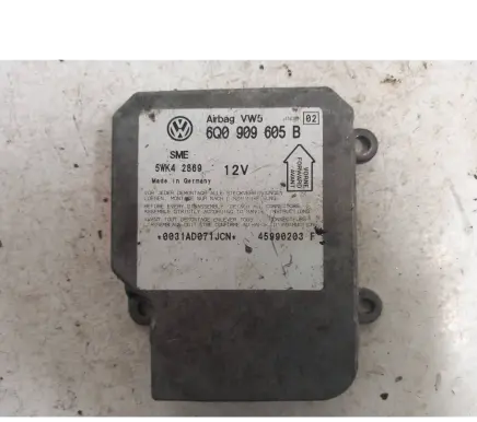 Volkswagen PASSAT B5 Airbag control unit/module 6Q0909605B 5WK42869 45990203F