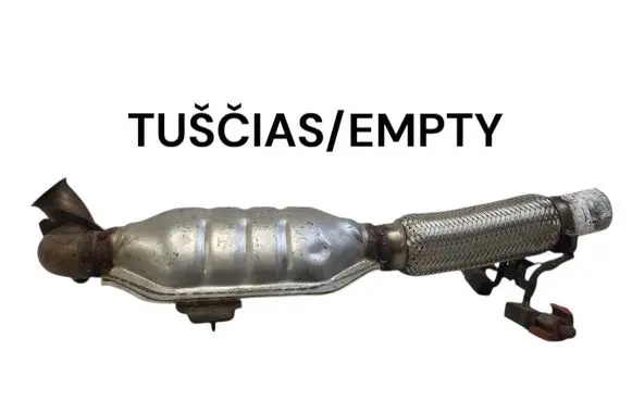 Ford Focus Catalyst/FAP/DPF particulate filter 