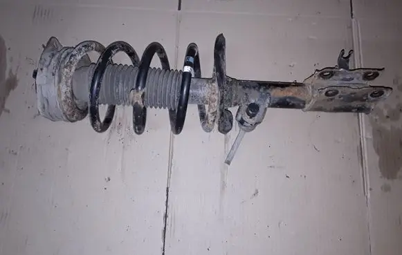 Nissan Qashqai Front shock absorber with coil spring 54302JD73A