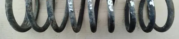 Front coil spring