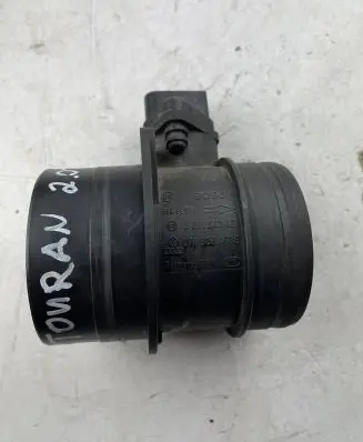 Volkswagen Touran I Mass air flow meter 074906461B 0281002461