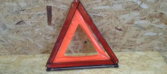 Emergency warning sign