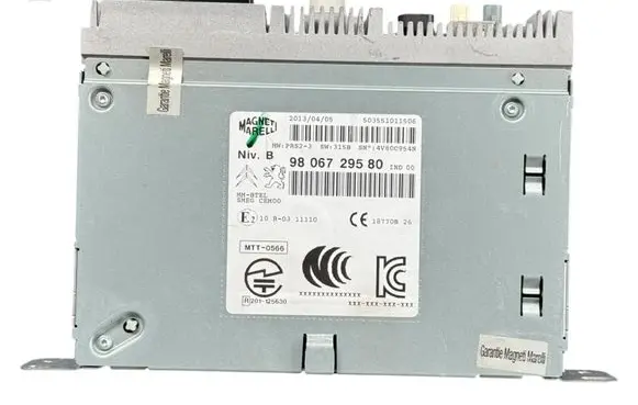 Peugeot 208 I Radio/CD/DVD/GPS head unit 9806729580