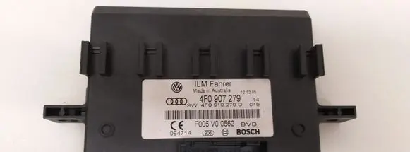 Audi A6 S6 C6 4F Comfort/convenience module 4F0910279D 4F0907279