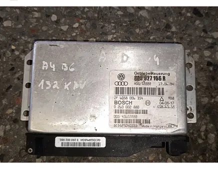 Audi A4 S4 B6 8E 8H Gearbox control unit/module 8E0927156R 0260002880 ZF6058006354