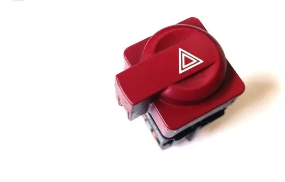 Citroen C4 I Hazard light switch 96480877KR