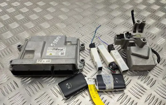Mazda 3 Engine ECU kit and lock set S80518881 S805188K2E KD47676NXA