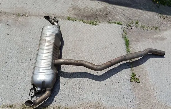 Mercedes-Benz GLE W167 Rear muffler/silencer tail pipe A1674904502