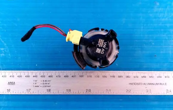 Volkswagen PASSAT B7 Airbag deployment crash/impact sensor 3AA959354 2405130274