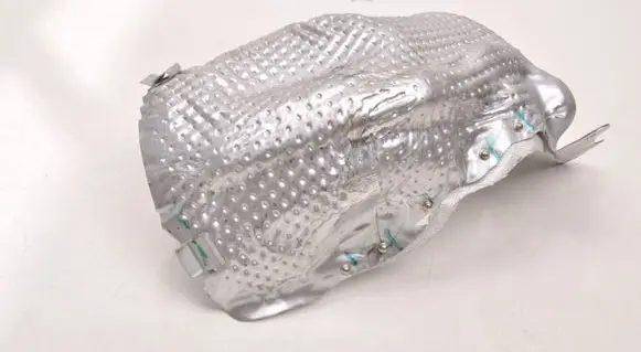 Heat shield in engine bay