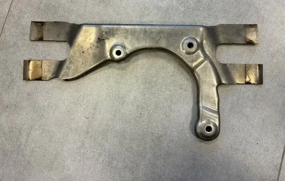 Porsche 911 991 Muffler mount bracket/holder 9P1251225A