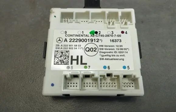 Mercedes-Benz GLC X253 C253 Door control unit/module A2229001912 A2229025411 A2229015803