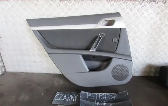 Peugeot 407 Rear door card panel trim 96635388ZD
