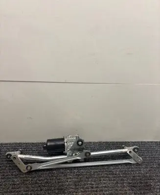 Front wiper linkage and motor