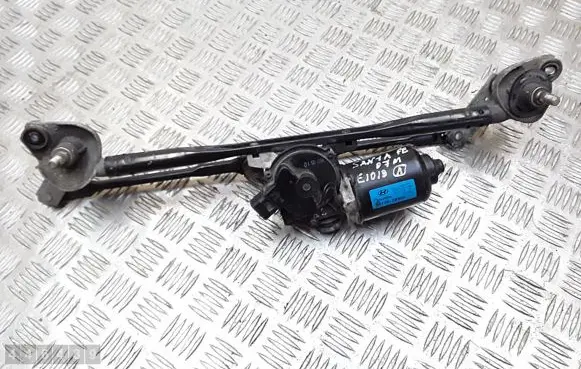 Front wiper linkage