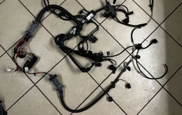 BMW 5 E60 E61 Engine installation wiring loom 780719802 780719702 758013803E
