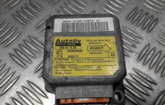 Peugeot 206 Airbag control unit/module 9636894080 550541500