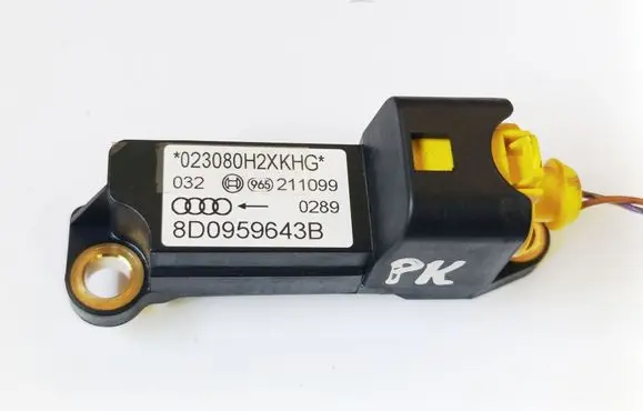 Audi A4 S4 B5 8D Airbag deployment crash/impact sensor 8D0959643B