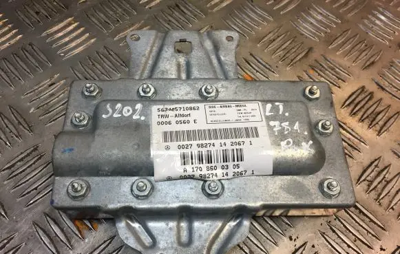 Front door airbag