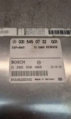 Mercedes-Benz E W210 ESP (stability system) control unit 0315450732 0265109498 DKDU26000350