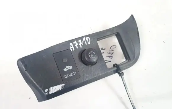 Panel lighting control switch