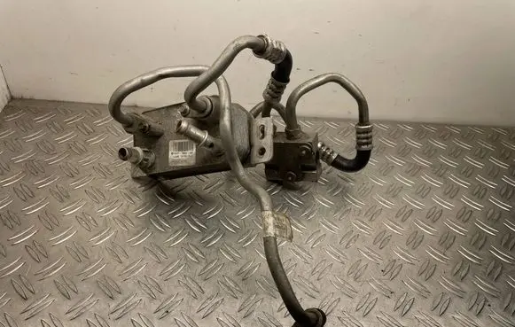 Engine oil radiator