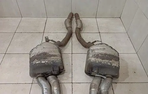 BMW 6 E63 E64 Muffler/silencer 7837061