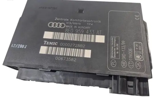 Audi A4 S4 B6 8E 8H Comfort/convenience module 8E0959433AT 00002728B2 00673582