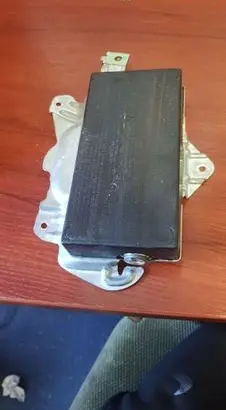 Front door airbag