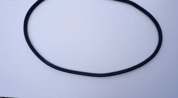 Rubber seal rear door